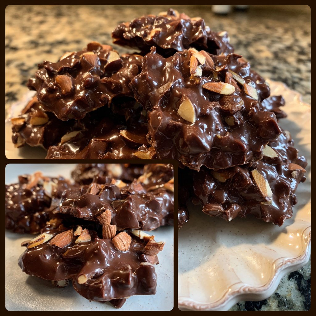 Chocolate Almond Clusters