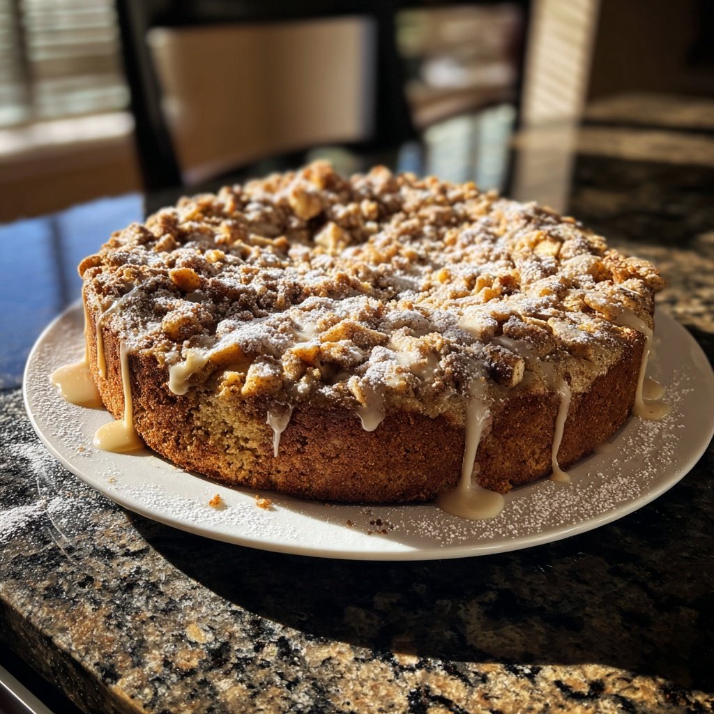 Soft Baked Cinnamon Apple Cake