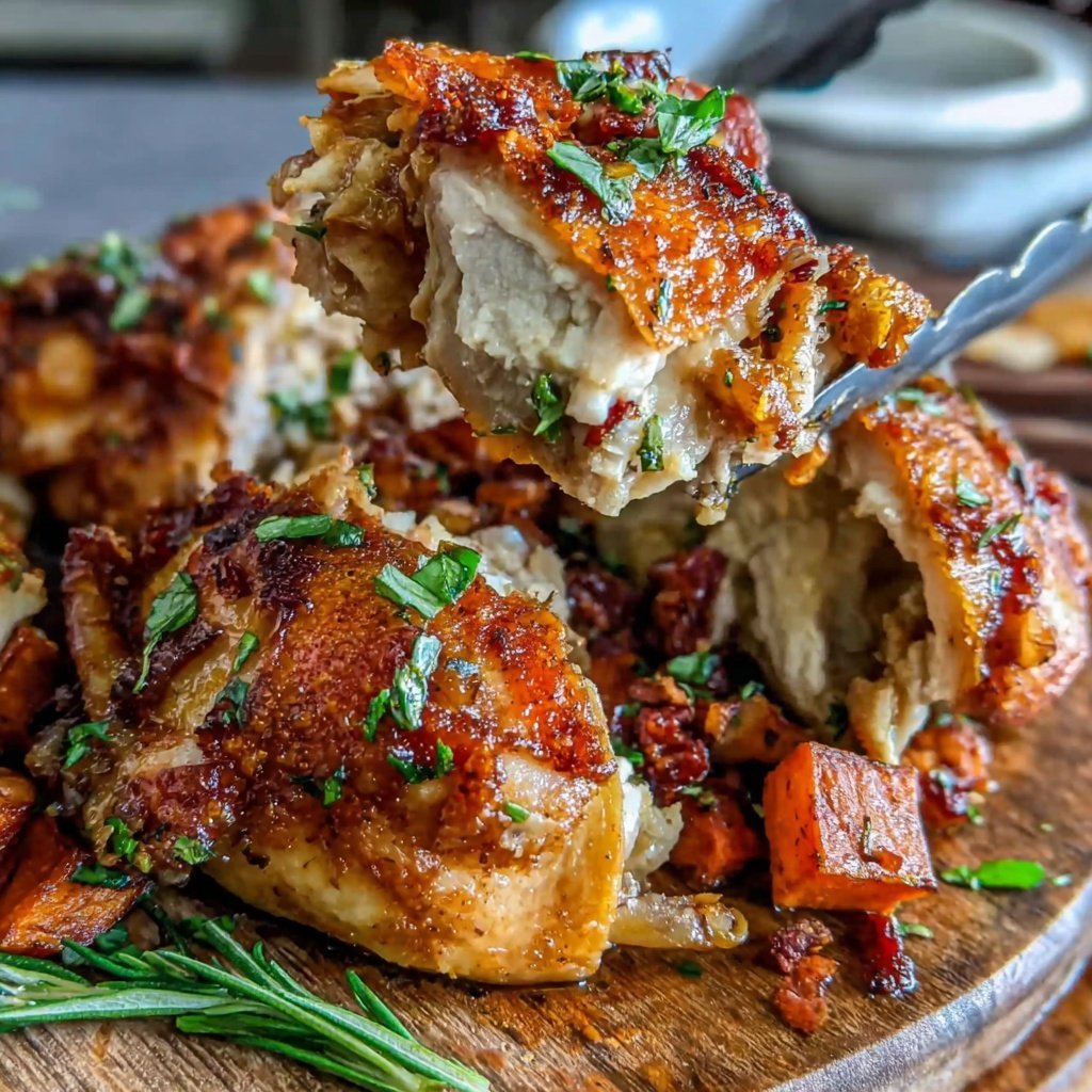 Rotisserie Chicken And Sweet Potato Hash