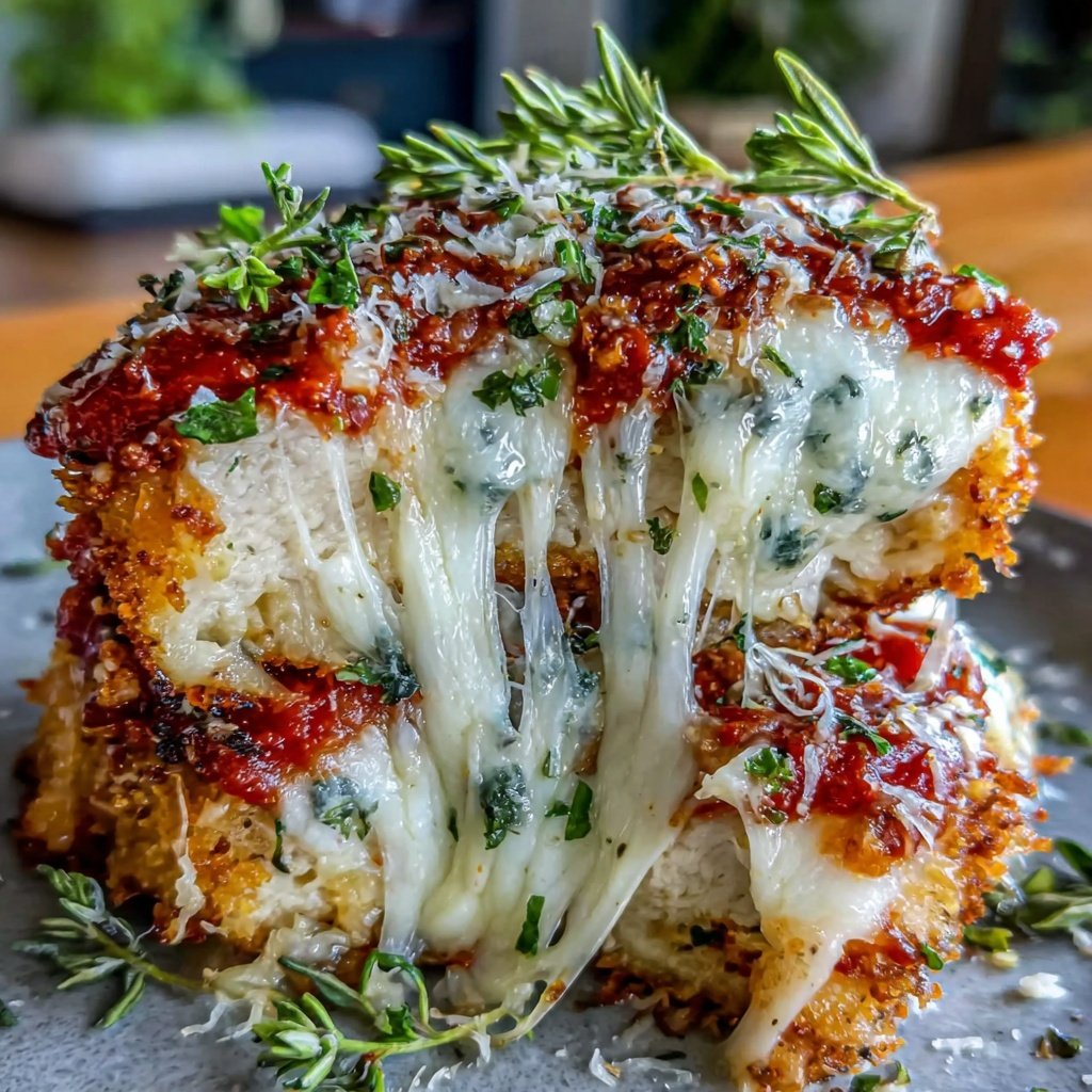 Healthy Baked Chicken Parmesan
